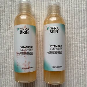 OFRA COSMETICS bundle of 2. 4OZ VITAMIN C CLEANSERS
